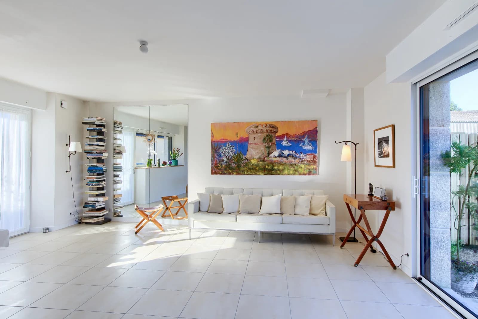 Living room in Demeure privée, Culture & Bien être à Guidel - 1