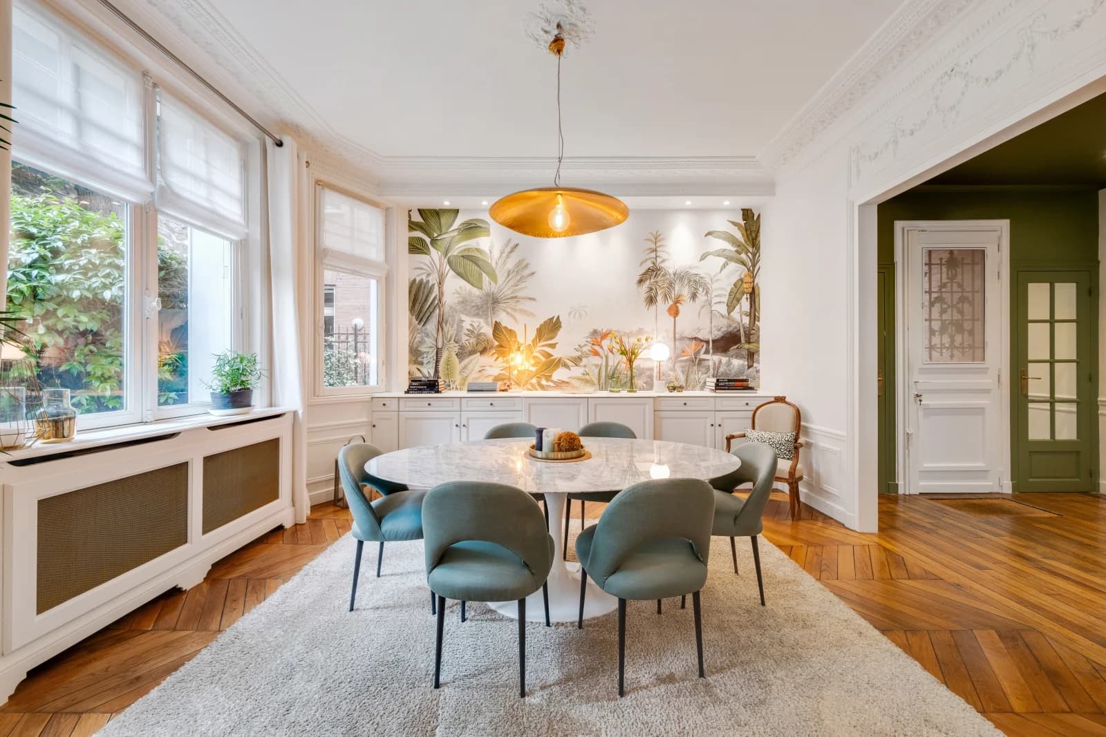 Salle de réunion dans Neuilly: hôtel particulier avec son jardin secret - 0
