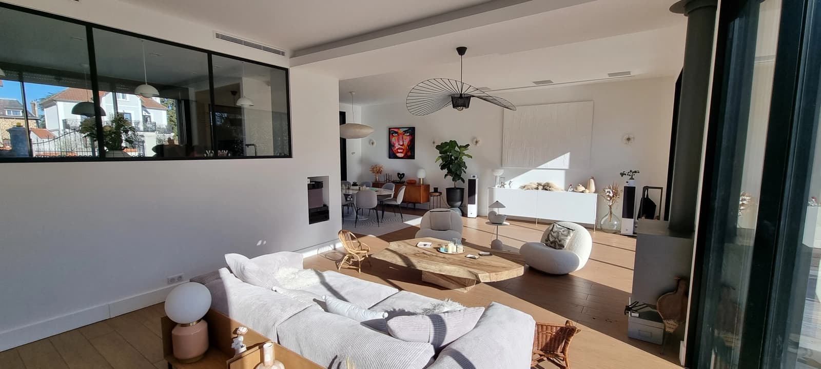 Salon dans Saint-Maur-des-Fossés: maison avec jardin verdoyant - 1