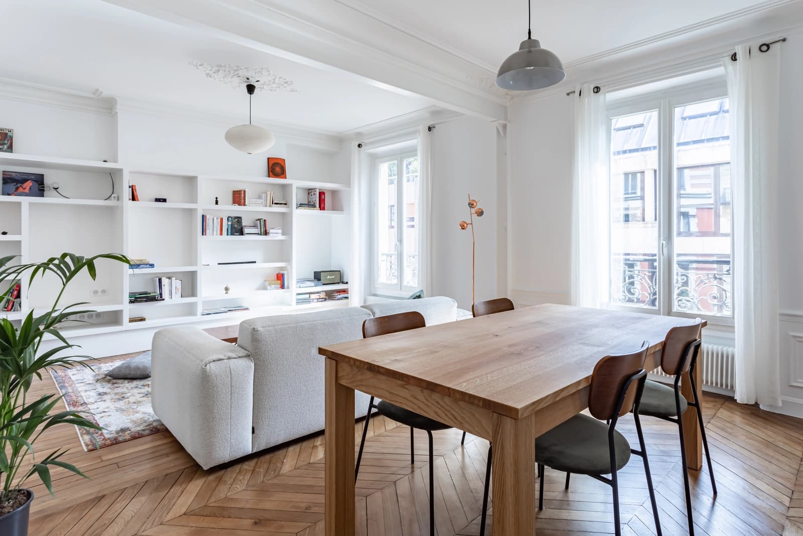 Meeting room in Bright 18th architect-designed apartment - 1