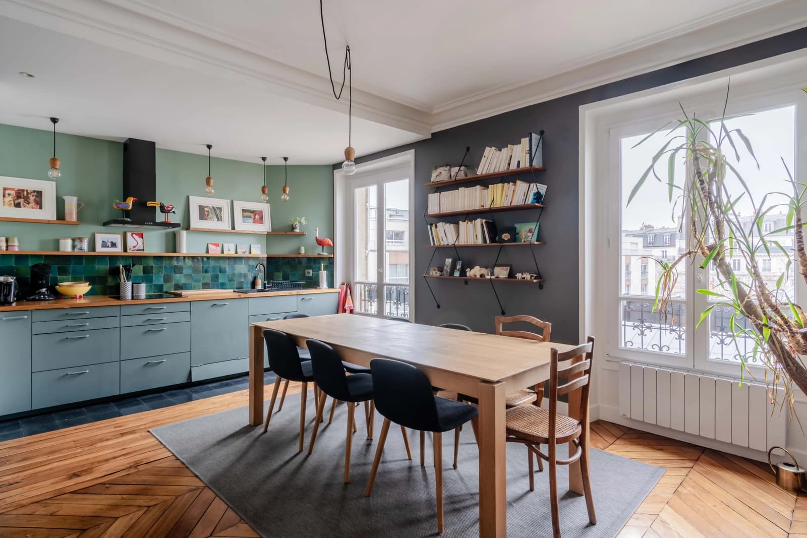 Espace Appartement chaleureux aux Batignolles - 2