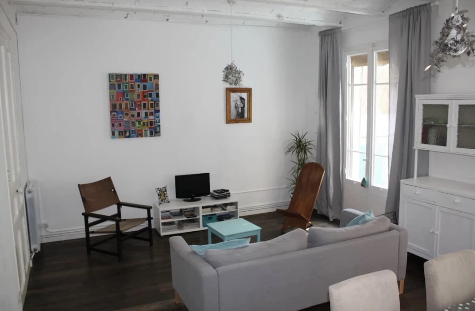 Living room in Spacious apartment with terrace in Barcelona - 1