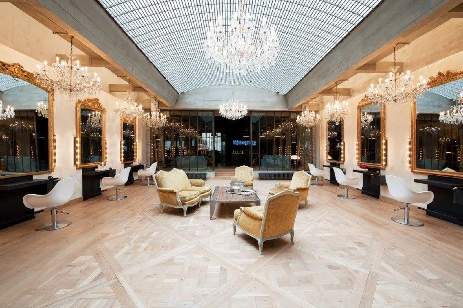 Salon de coiffure chic et atypique 