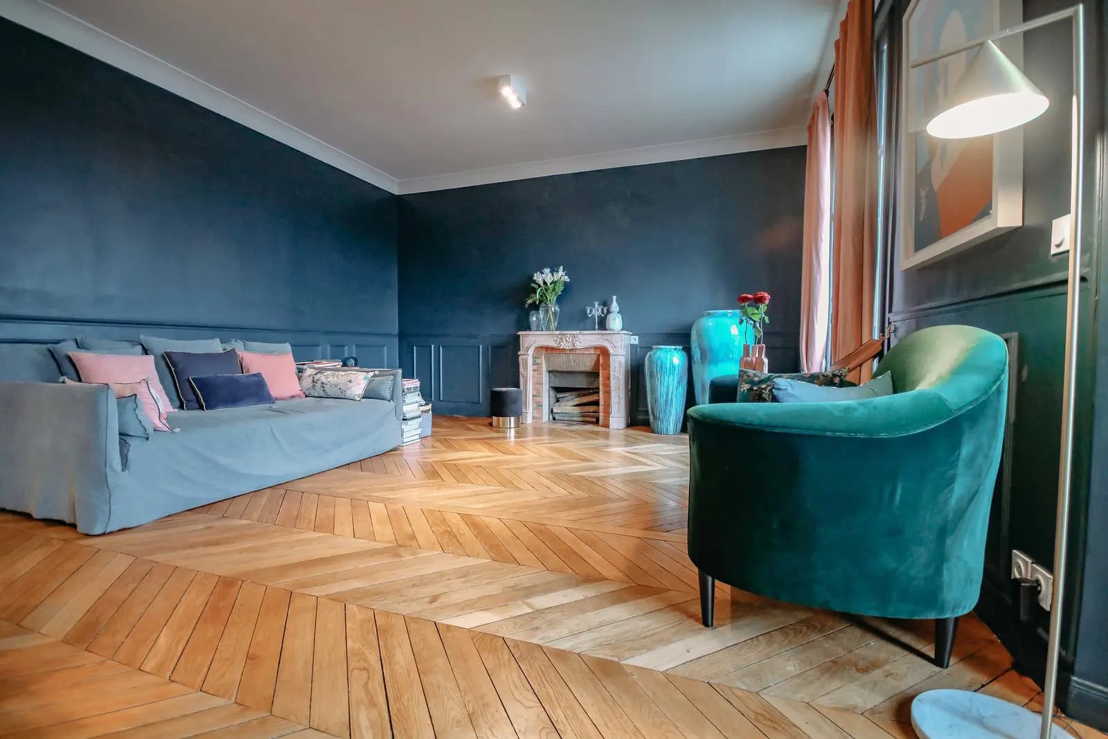 Chambre dans Appartement Haussmannien offrant une vue Tour Eiffel - 1
