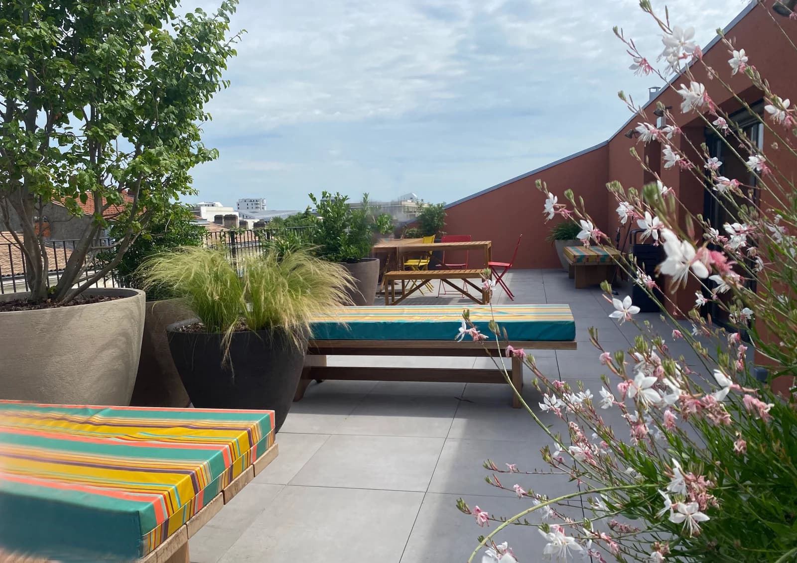 Espace Terrasse vue imprenable sur Bordeaux - 1