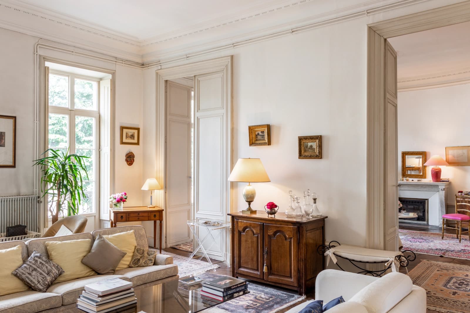 Living room in Evenementiel Wooded city center - 1