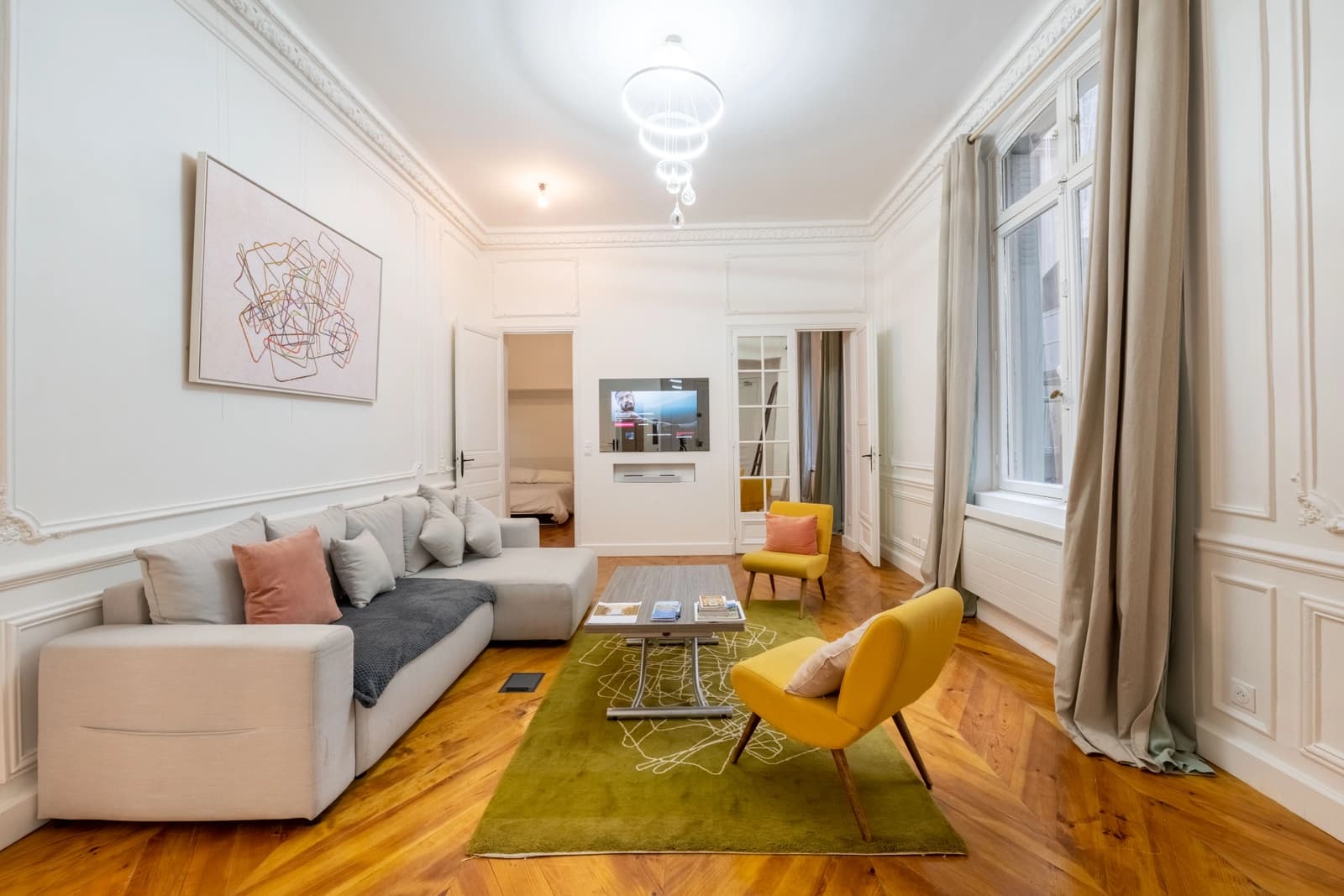 Space Haussmanian apartment - Golden Triangle - 0