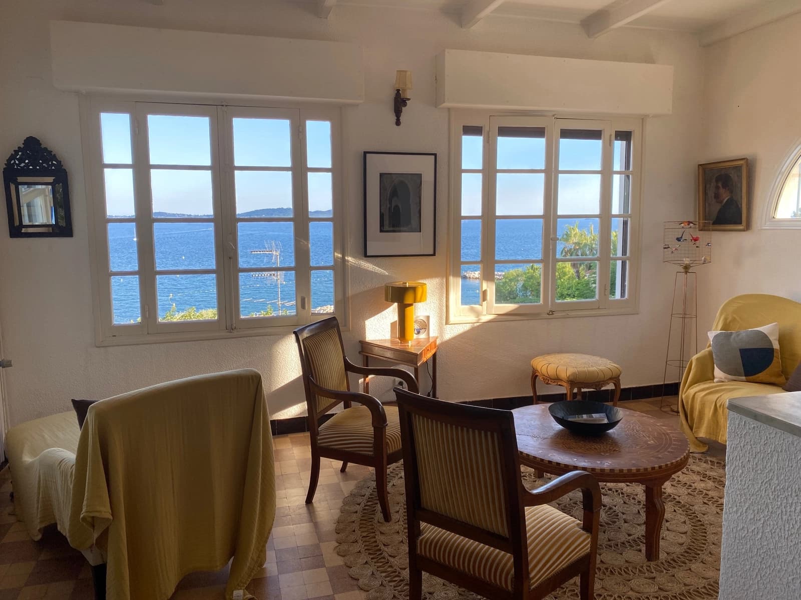 Salle de réunion dans Maison vintage en bord de mer, une escapade rétro - 1