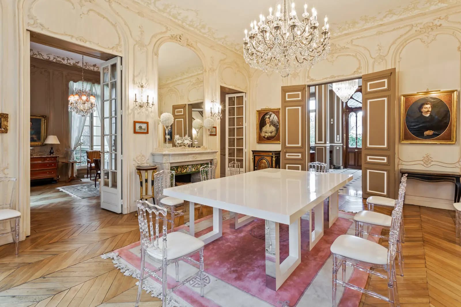Salle de réunion dans Un splendide Hôtel Particulier, écrin d'élégance - 1
