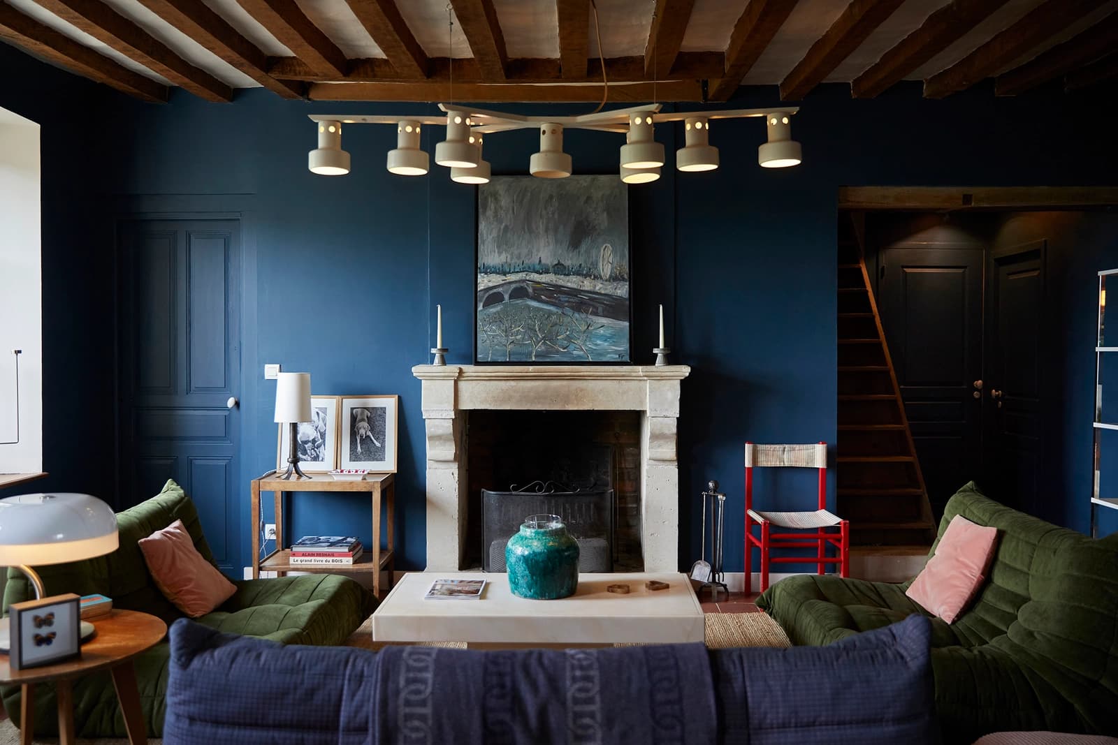 Living room in Country house in the heart of Perche - 1