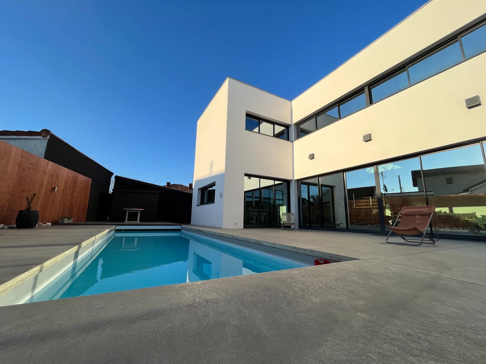 Espace Maison d’architecte avec piscine - 4