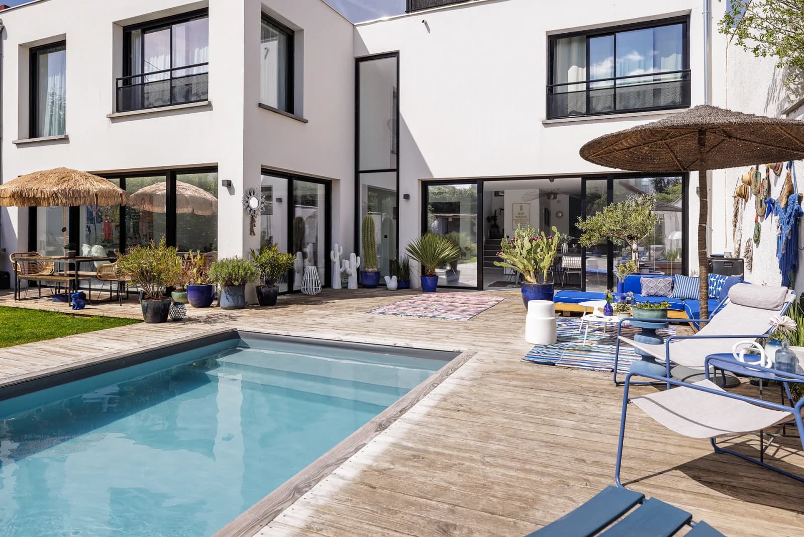 Espace Maison d'architecte avec jardin et piscine près de Paris - 2