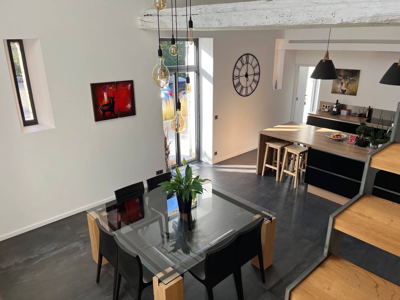 Salle de réunion dans Superbe maison ancienne rénovée avec soin et goût - 1