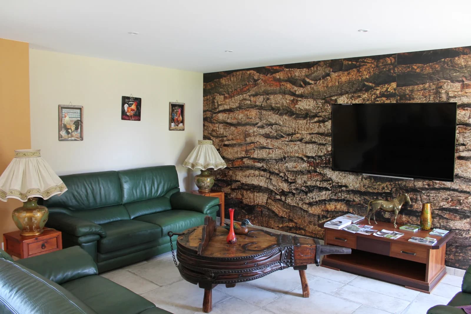 Living room in Ma longere bressane - 1