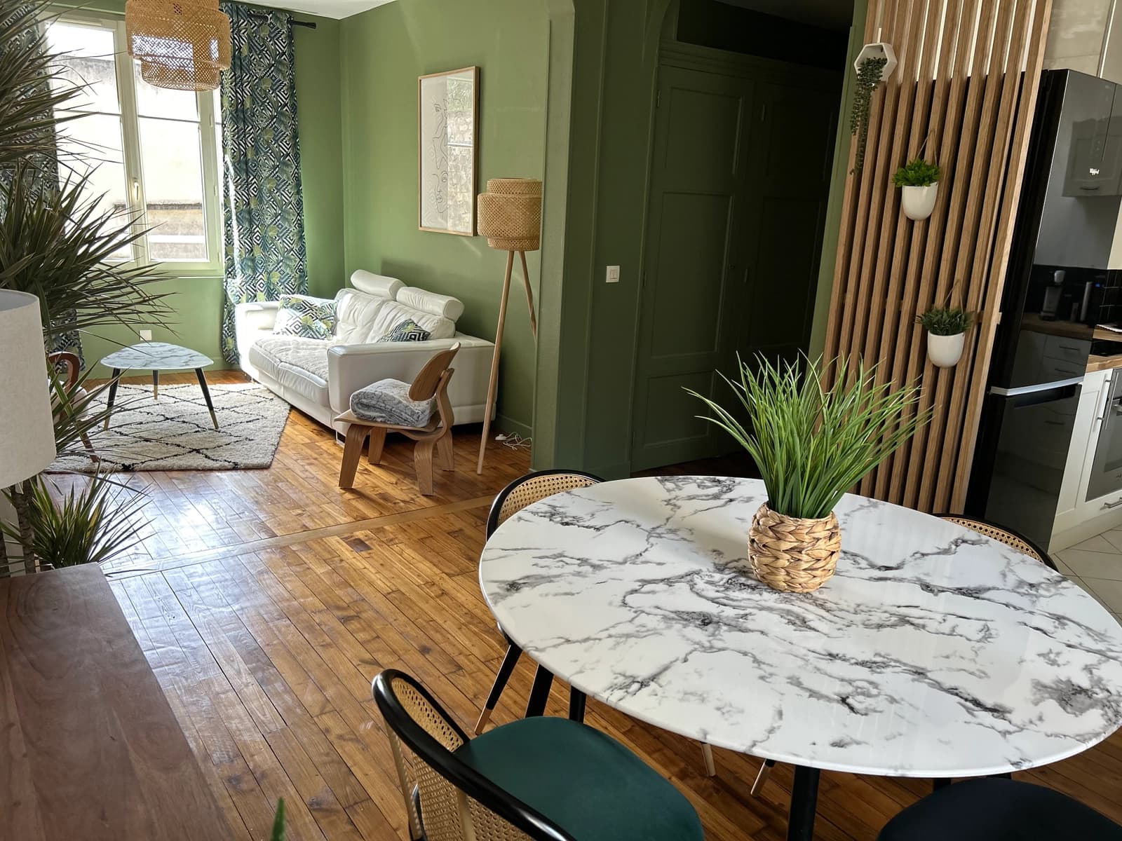 Salle de réunion dans Appartement reposant, une bulle de sérénité - 1