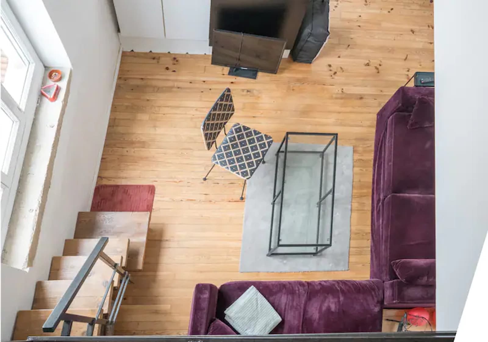 Salon dans Croix-Rousse: duplex paisible et baigné de lumière - 1