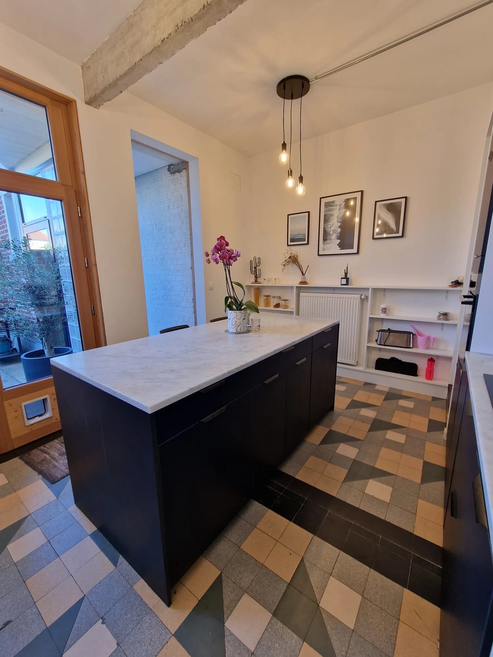 Salle de bain dans Lille: appartement d'architecte au design unique - 1
