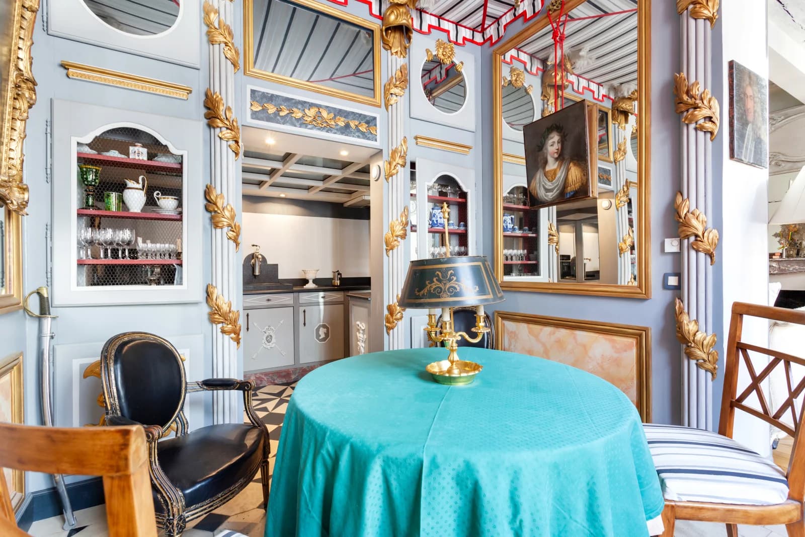 Salle de réunion dans Appartement historique tout près du Louvre et Les Halles - 1