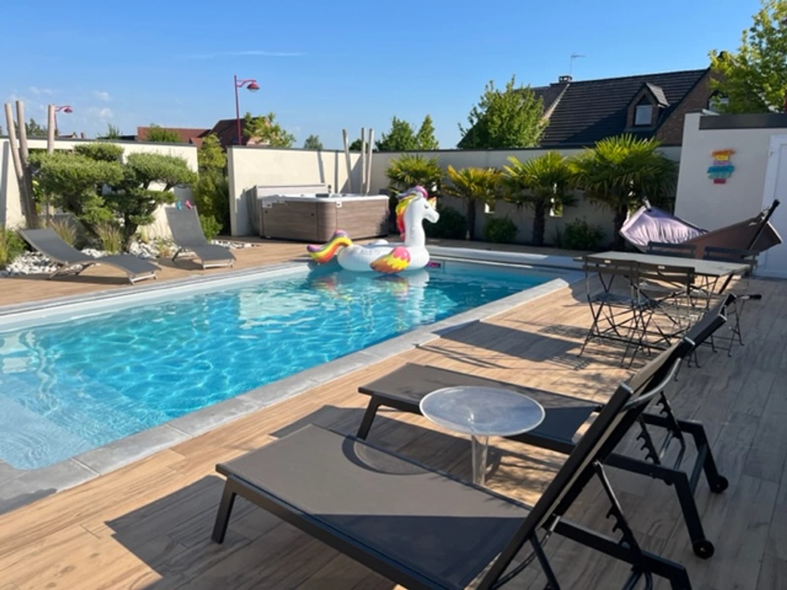 Salle de réunion dans Villa avec piscine privée et accès au golf - 1