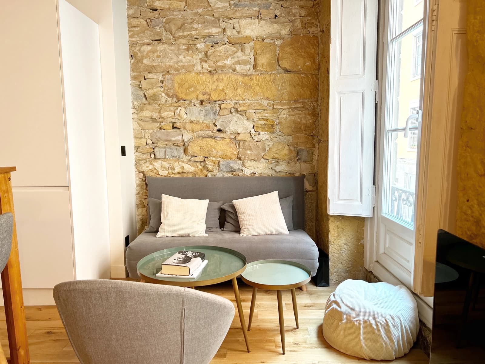 Salon dans Appartement douillet en hyper-centre ville - 1