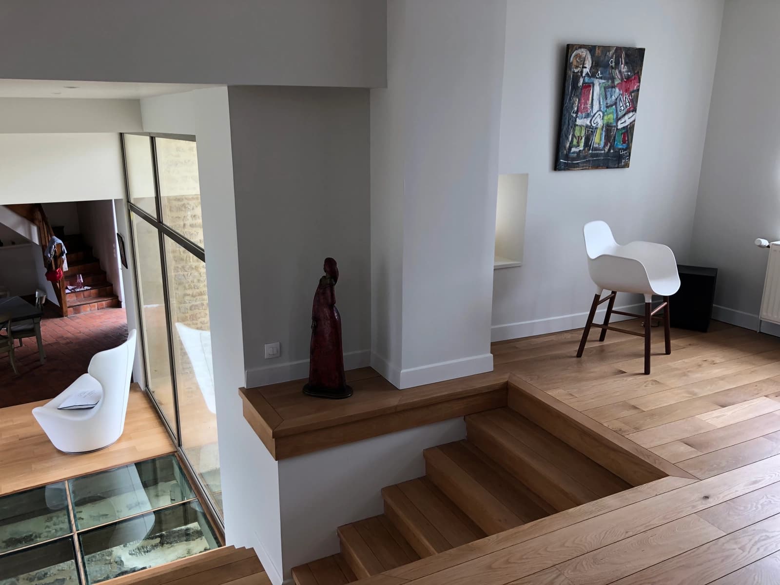 Salon dans Havre de paix naturel et silencieux à 5 min de Bayeux - 1