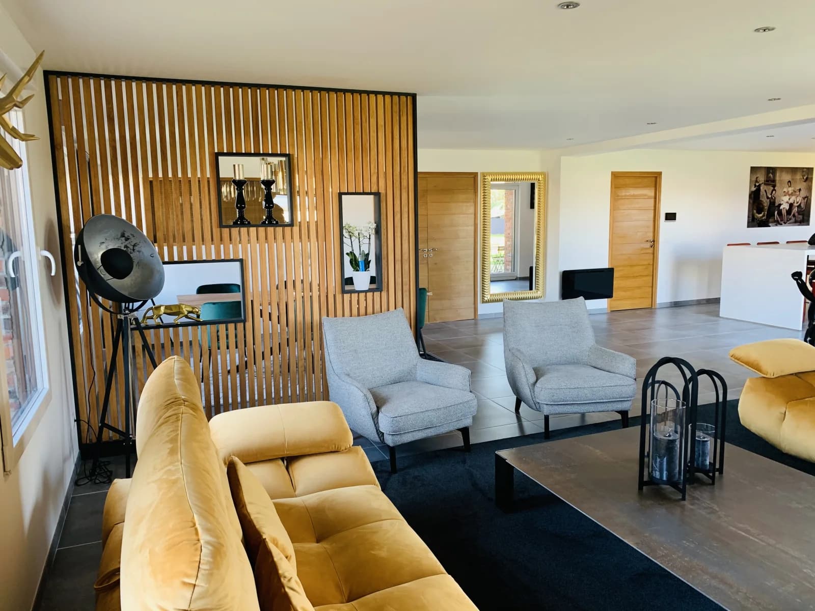Living room in Beautiful country house - 1
