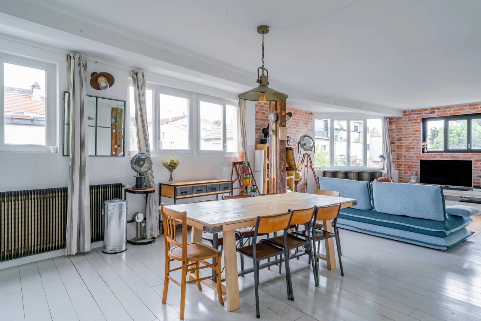 Meeting room in Bright duplex in a former printing works - 0
