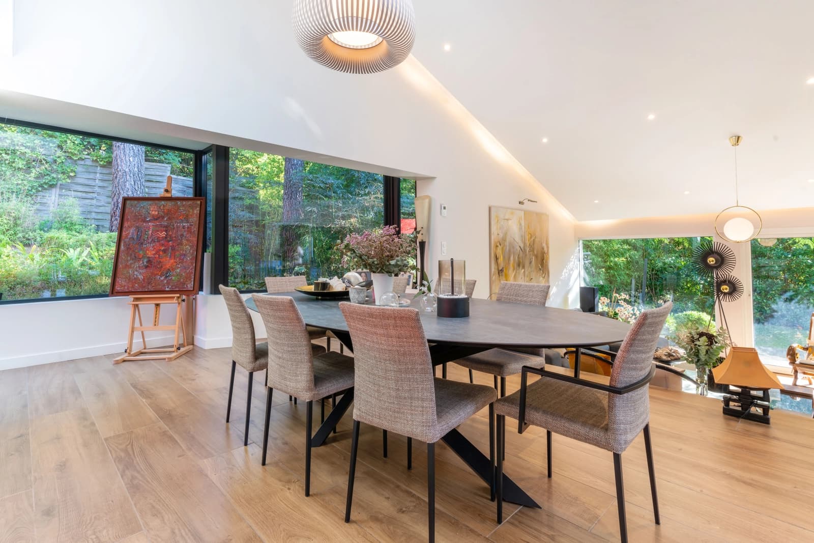 Meeting room in Luxury and relaxation in a house by archi-Ouest Paris - 0