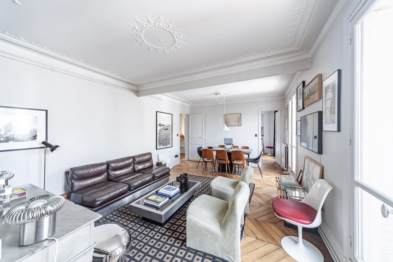 Salon dans Montmartre: appartement design et baigné de lumière - 0