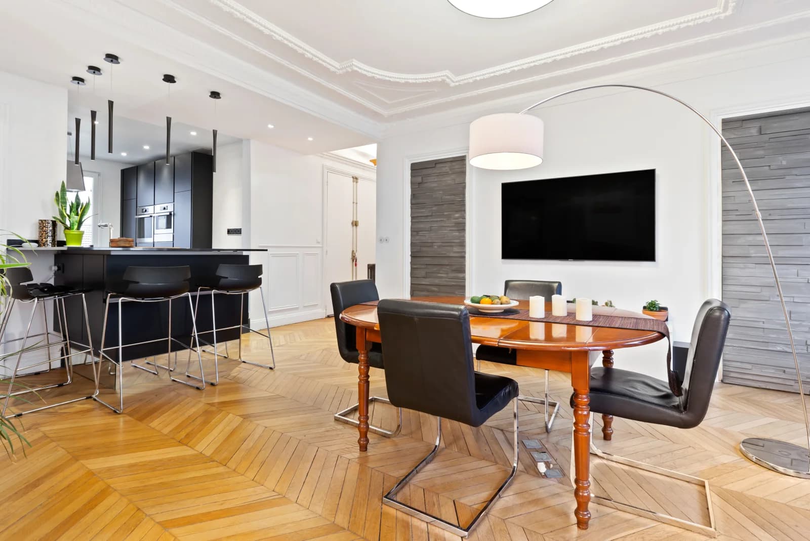 Salle de réunion dans Appartement dans un hôtel particulier du XIXe siècle - 0