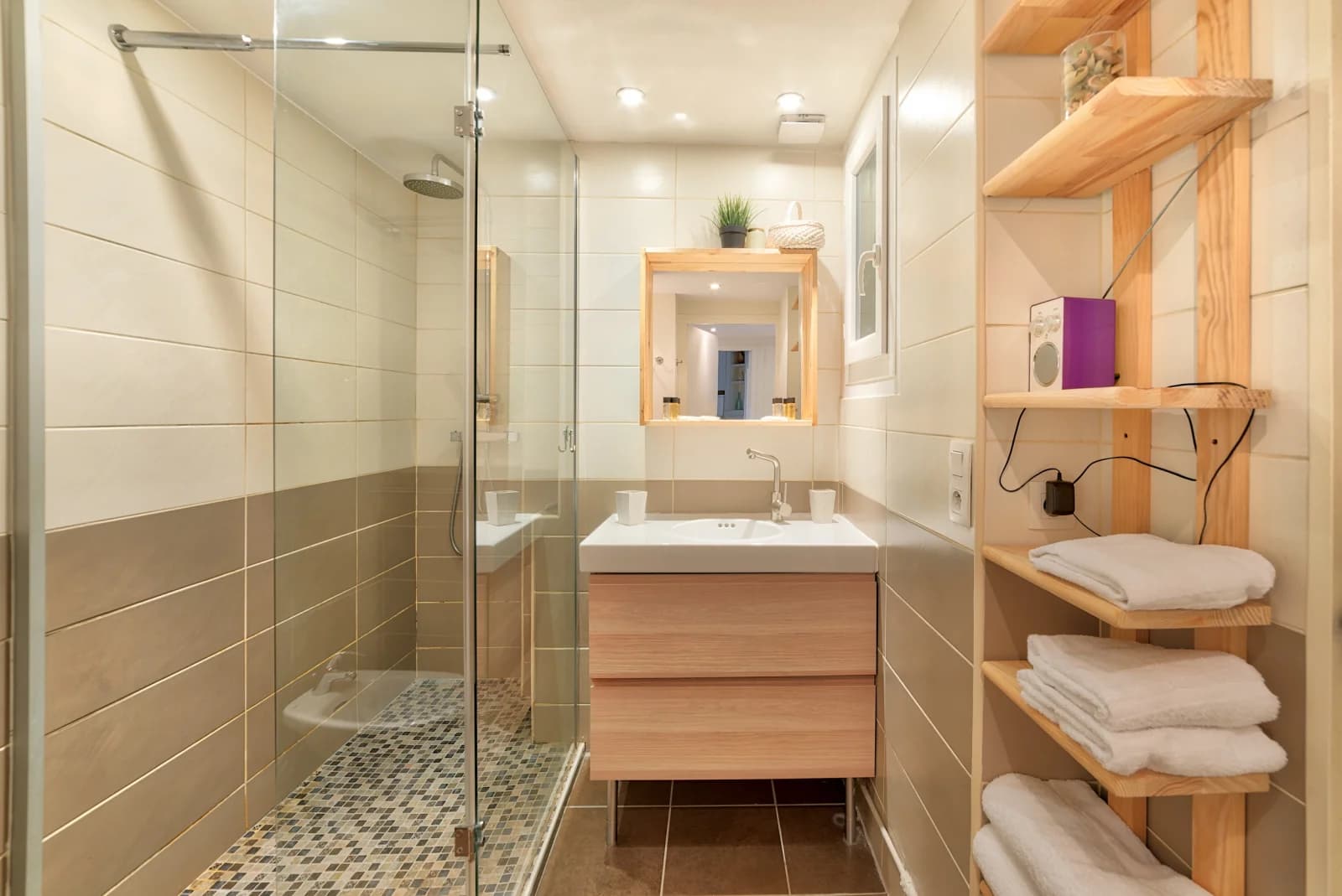 Salle de bain dans Toulouse hypercentre: appartement de grand standing - 1
