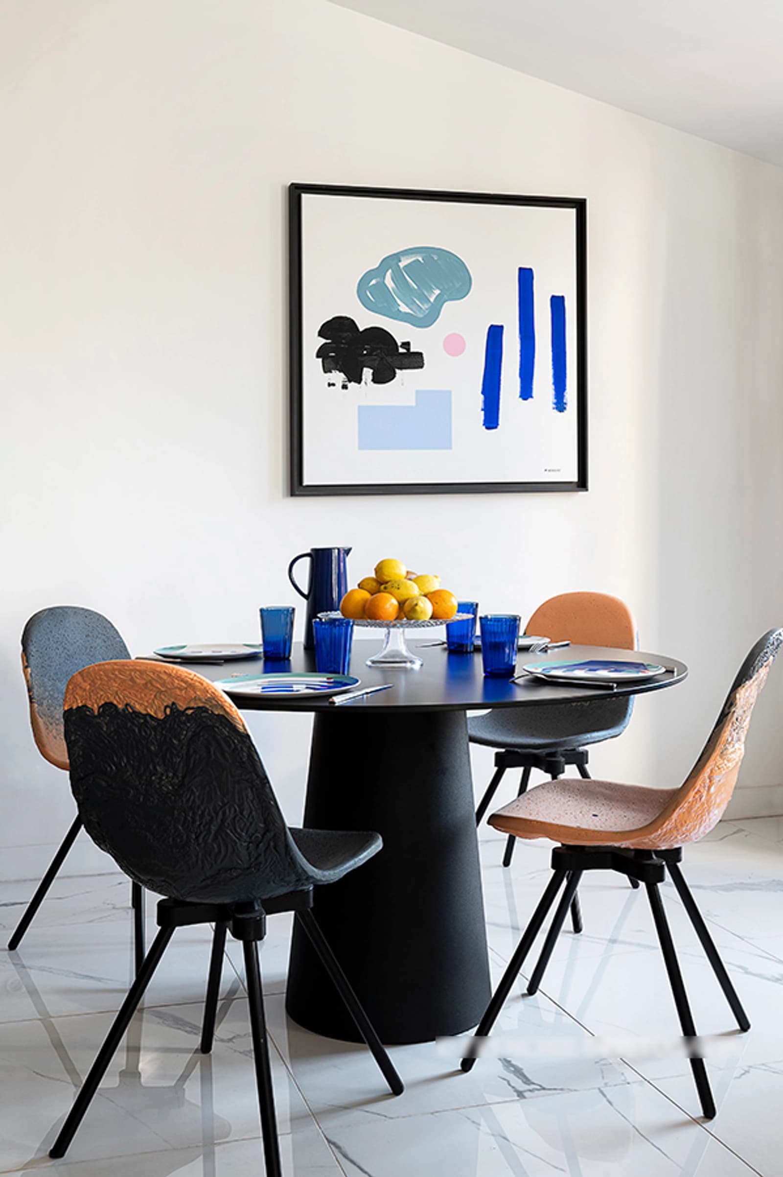 Meeting room in Mediterranean apartment with terrace - 1