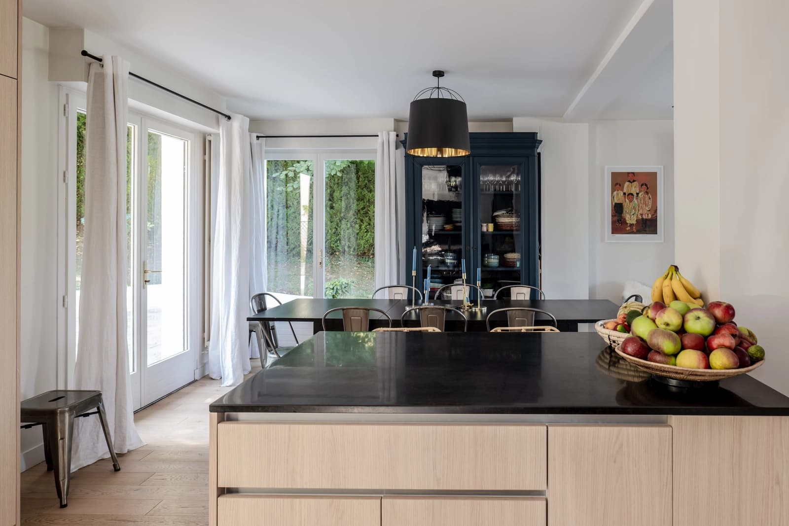 Cuisine dans Propriété avec une vue dominante sur le parcours de golf - 1