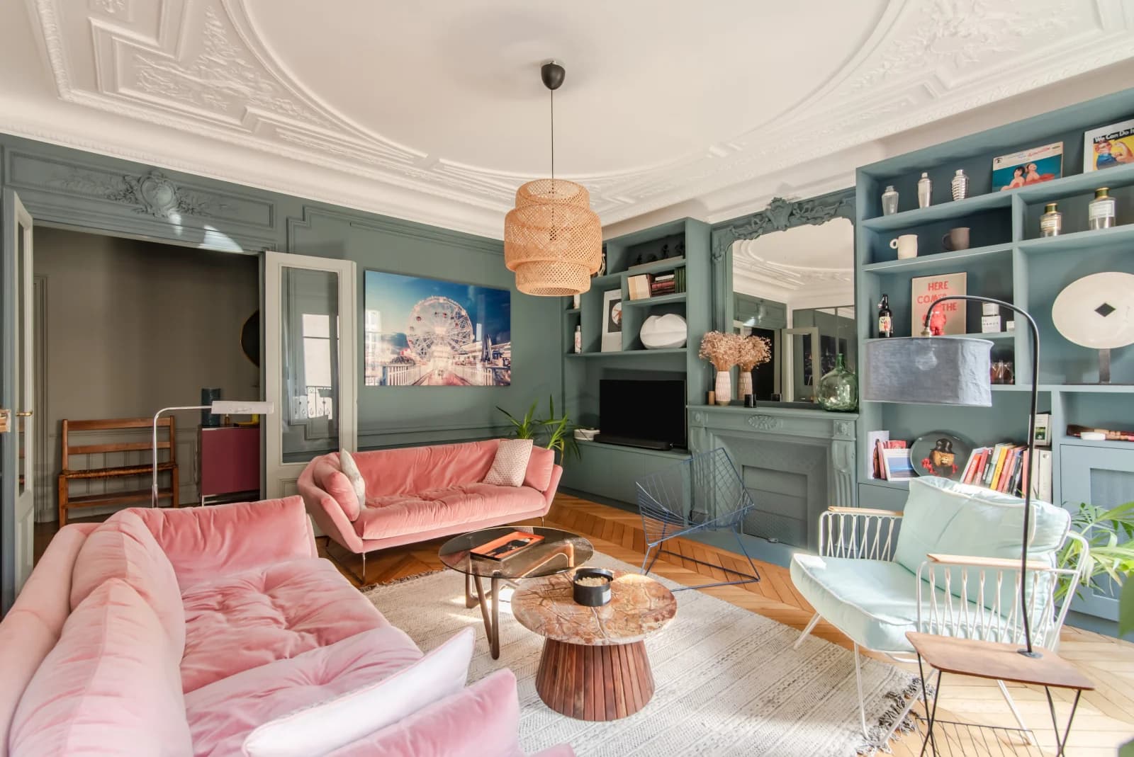 Space Haussmannian charm - Cosy & colorful atmosphere - 2