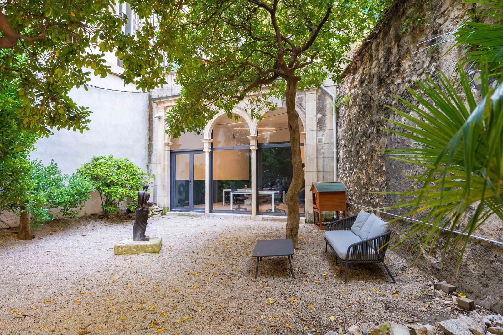Espace Cour intérieure et jardin à Marseille - 3