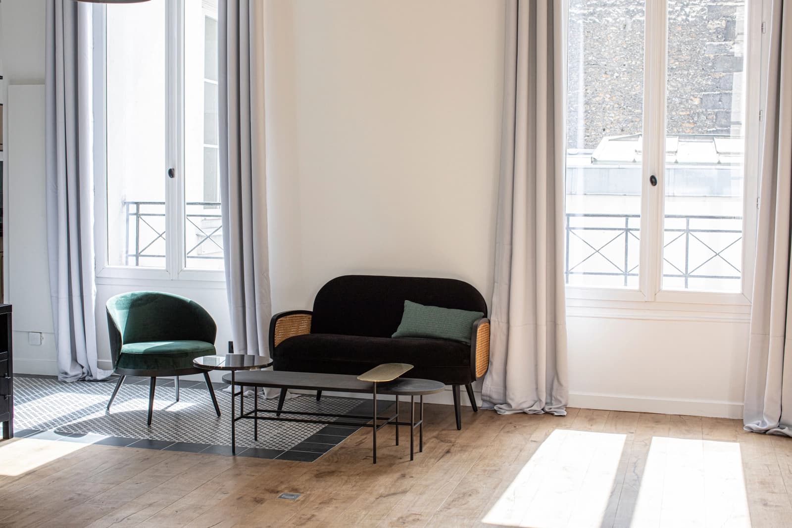 Living room in Photo studio in the Haut-Marais - 1