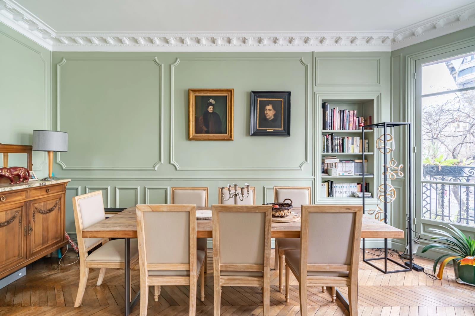 Salle de réunion dans Vaste appartement haussmannien au coeur de Paris - 1