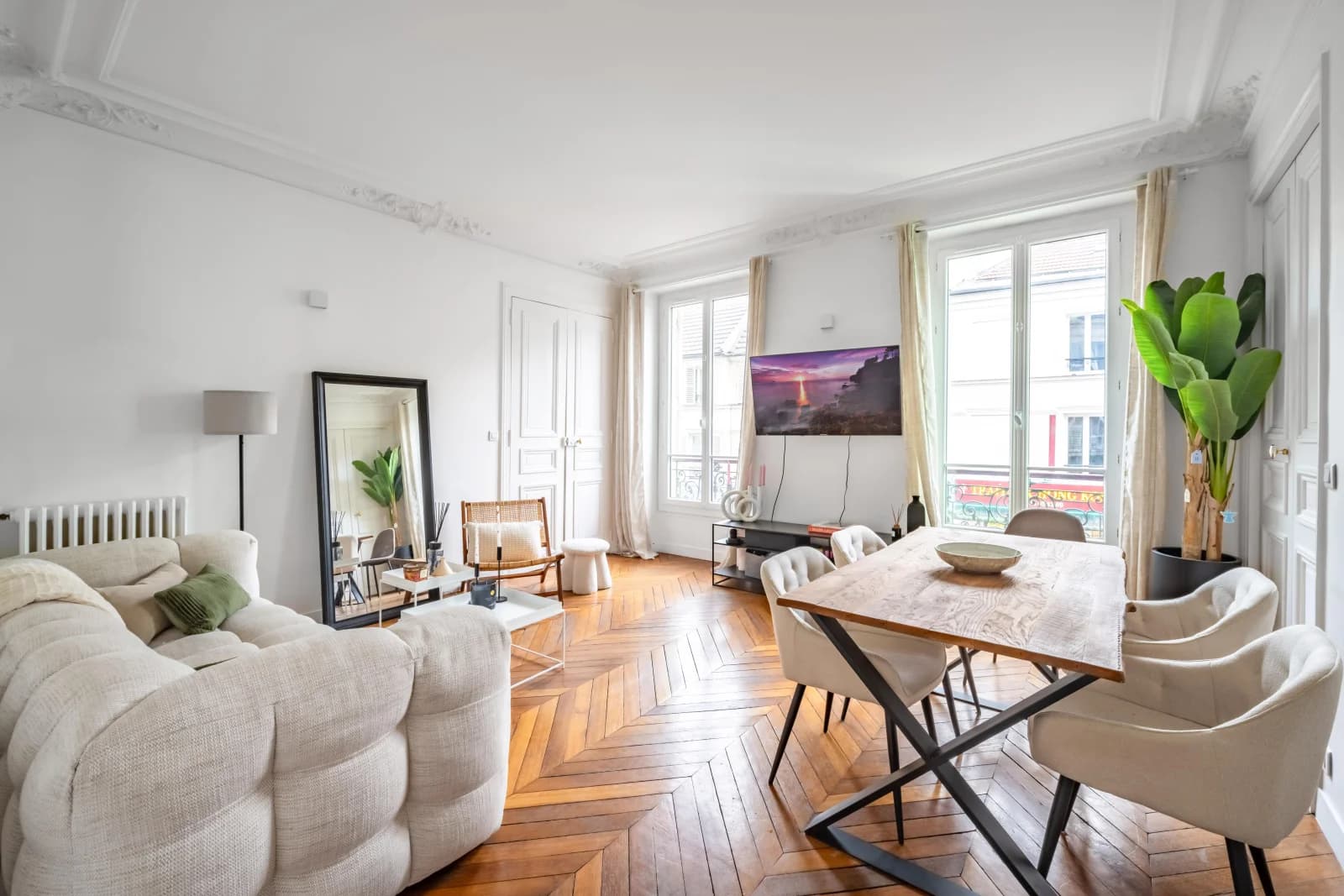 Space Haussmannian apartment - Roland Garros - 0