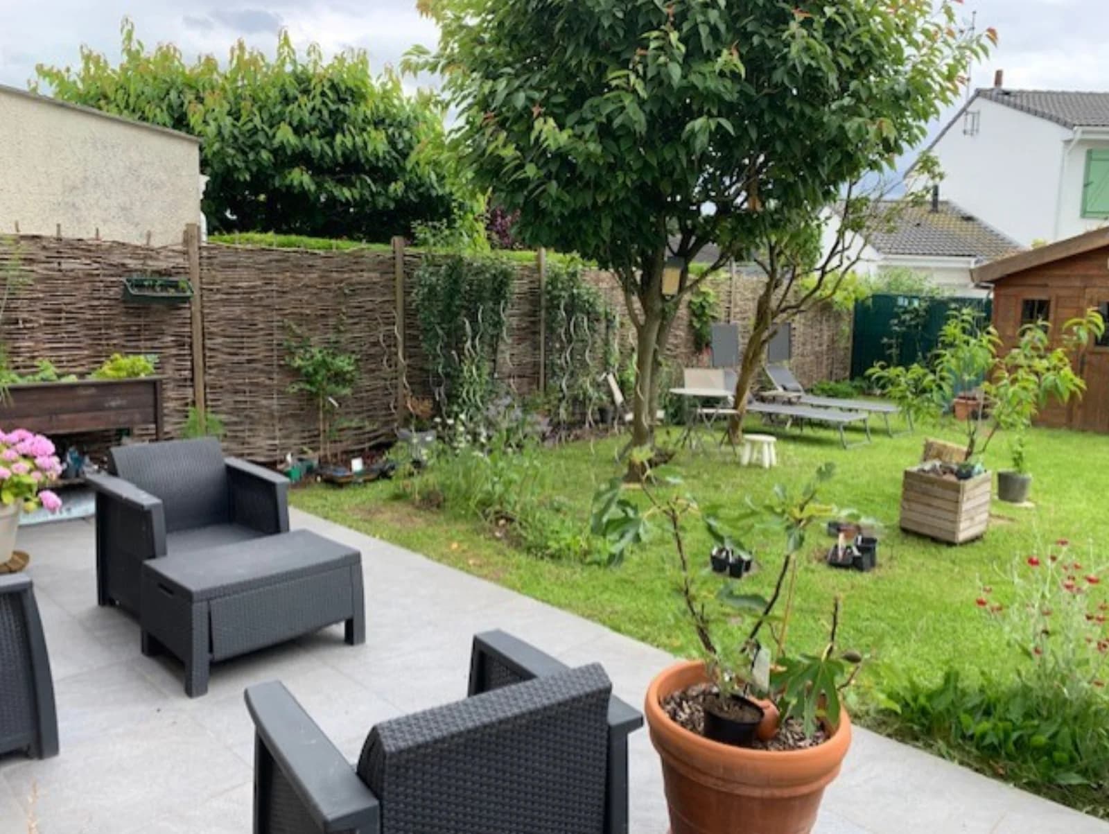 Espace Salon et cuisine sur jardin - 2