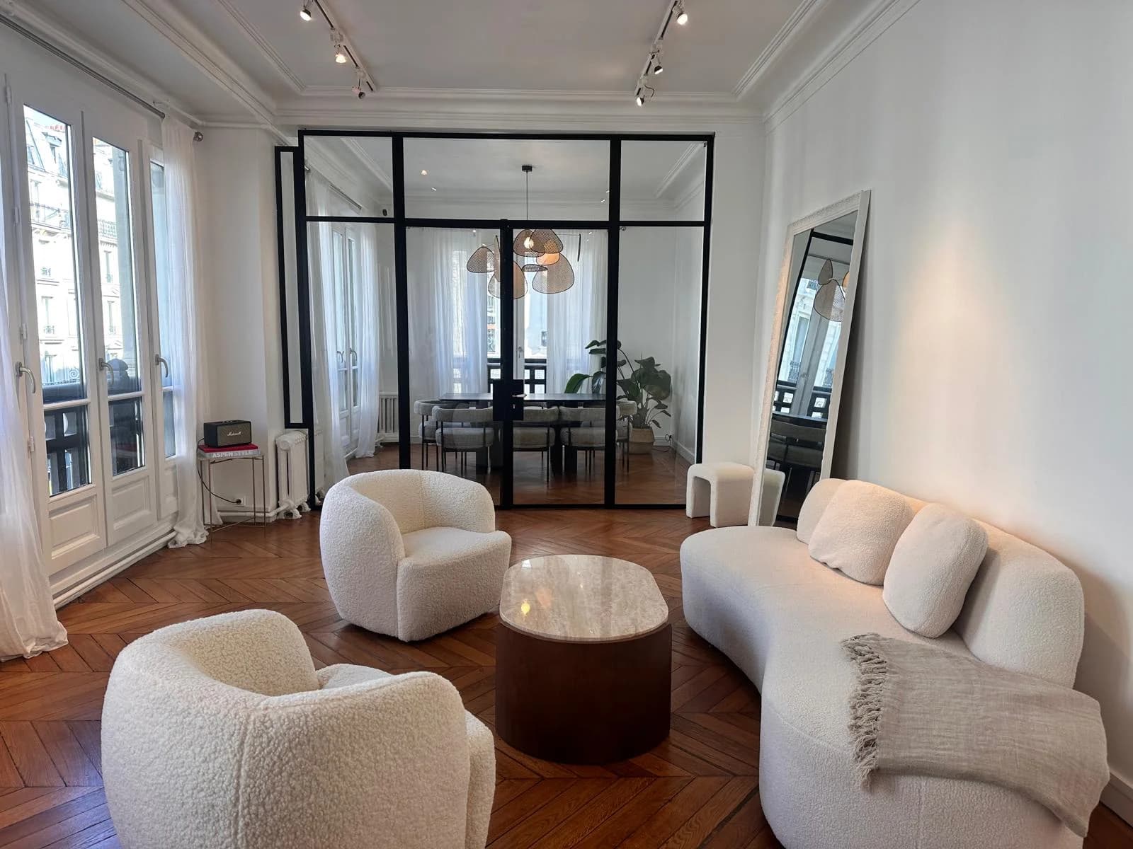 Space Bright Haussmanian apartment listed building - 0