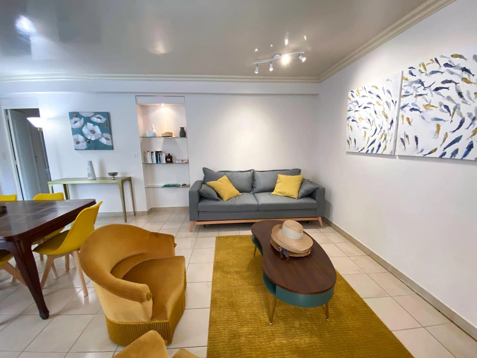 Living room in Villa au calme Port Santa Lucia - 1