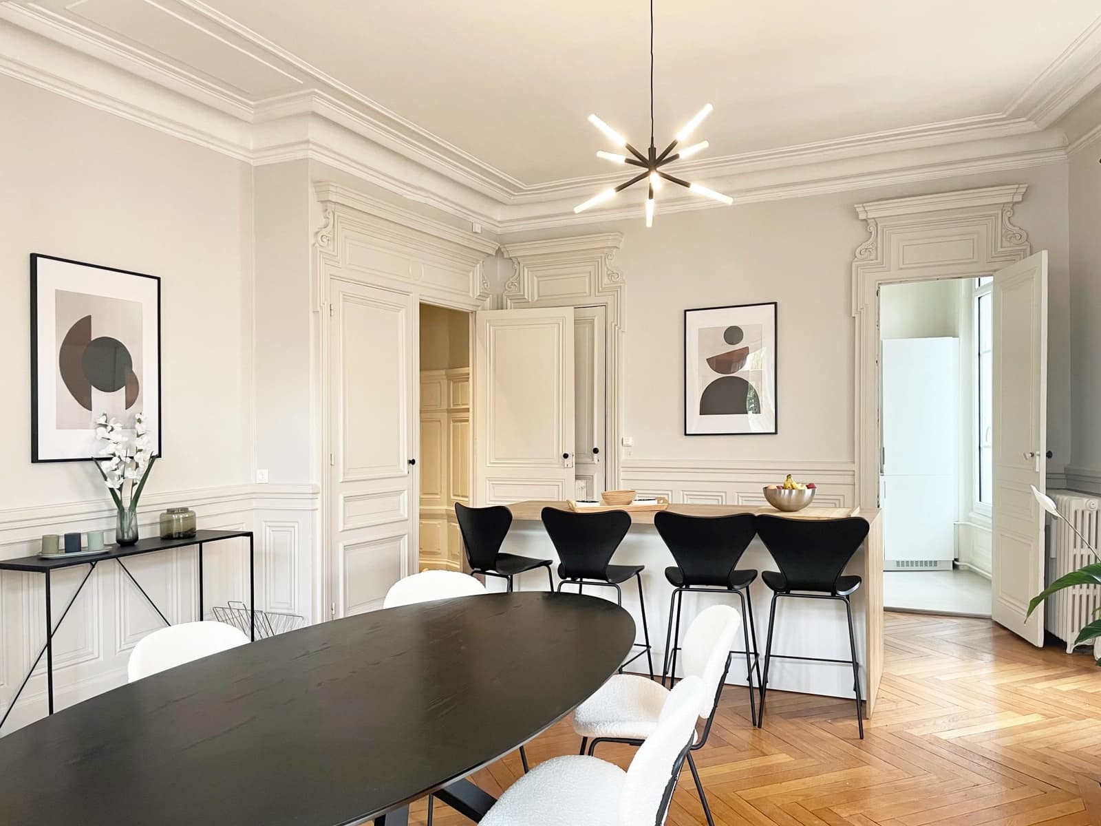 Salle de réunion dans Appartement stéphanois de grand standing - 1