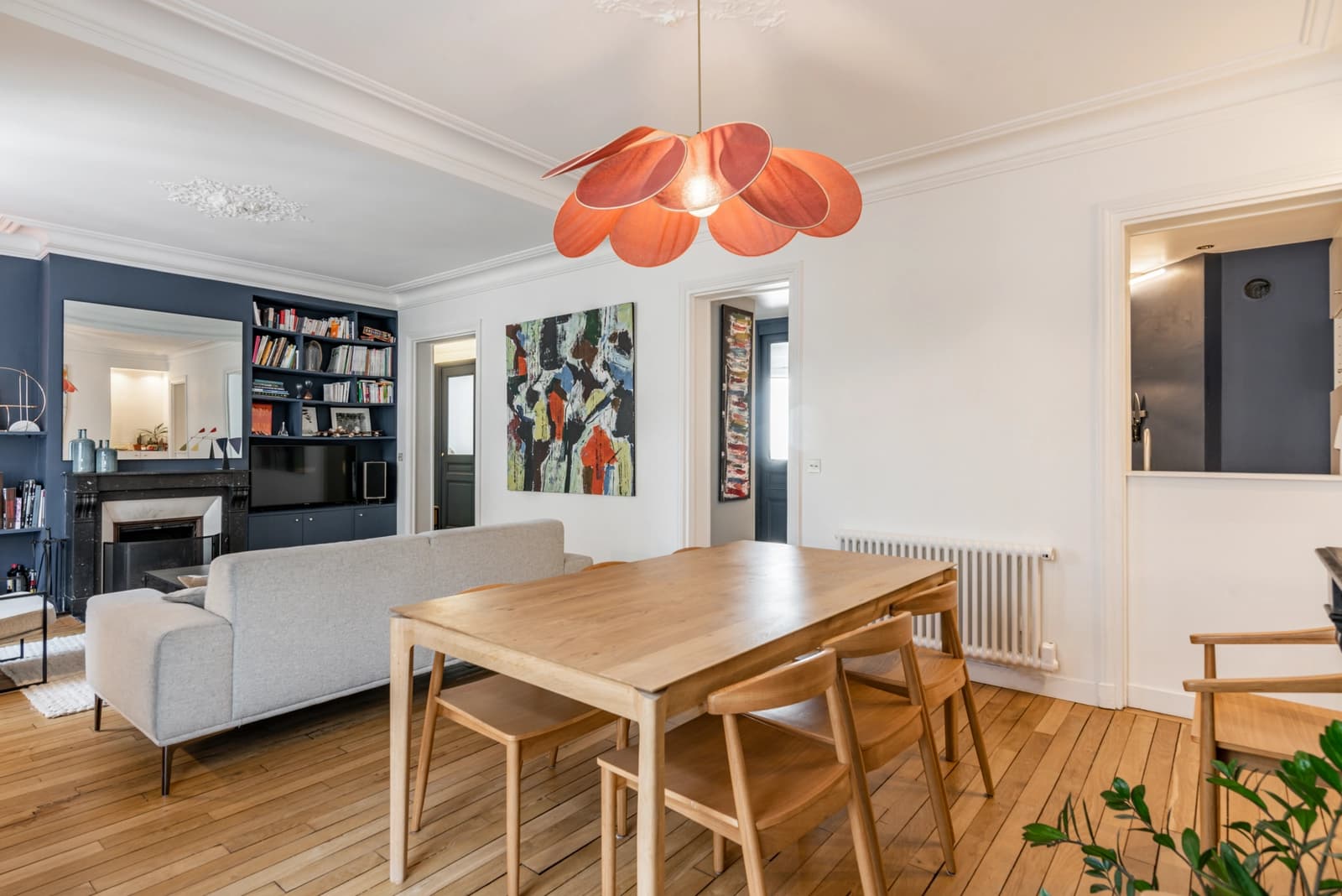 Meeting room in Apartment renovated by architect - 1