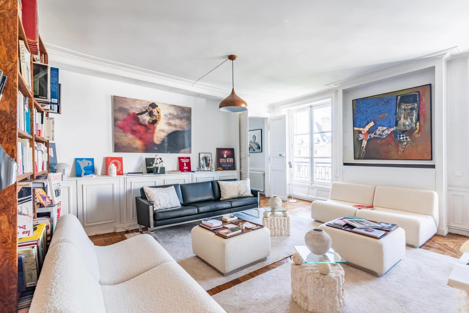 Salon dans Logement d'architecte avec une vue exceptionnelle - 1