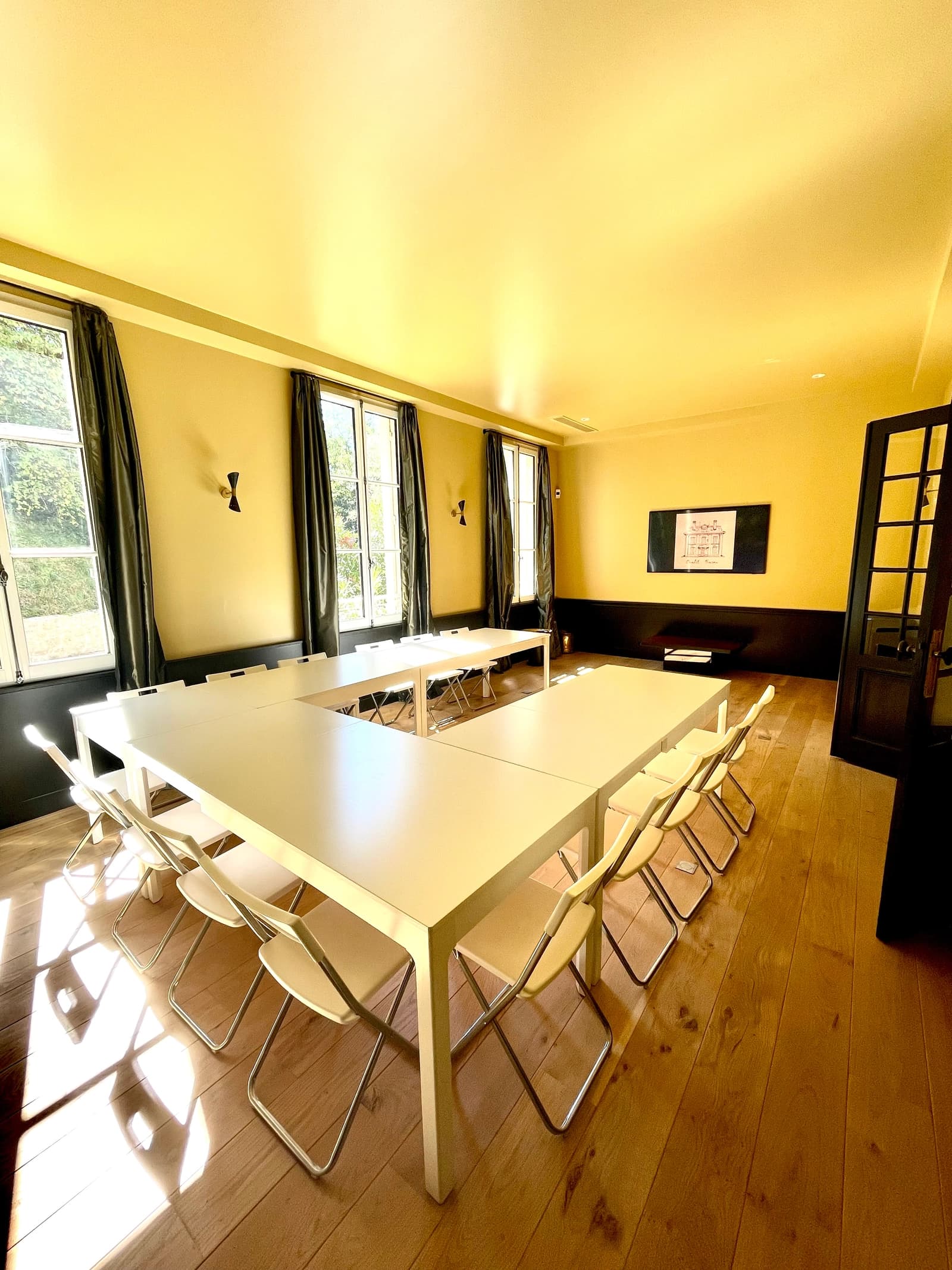 Salle de réunion dans Villa avec piscine à dix minutes de la ville de Bordeaux - 1