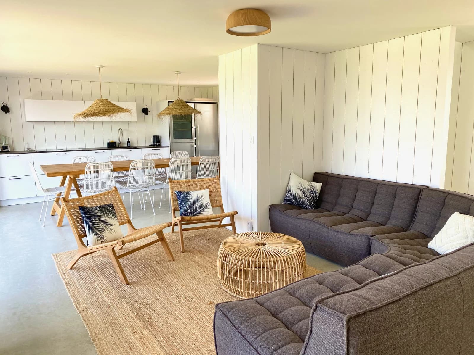 Salon dans La Californie s'invite en Bretagne: villa d'exception - 0