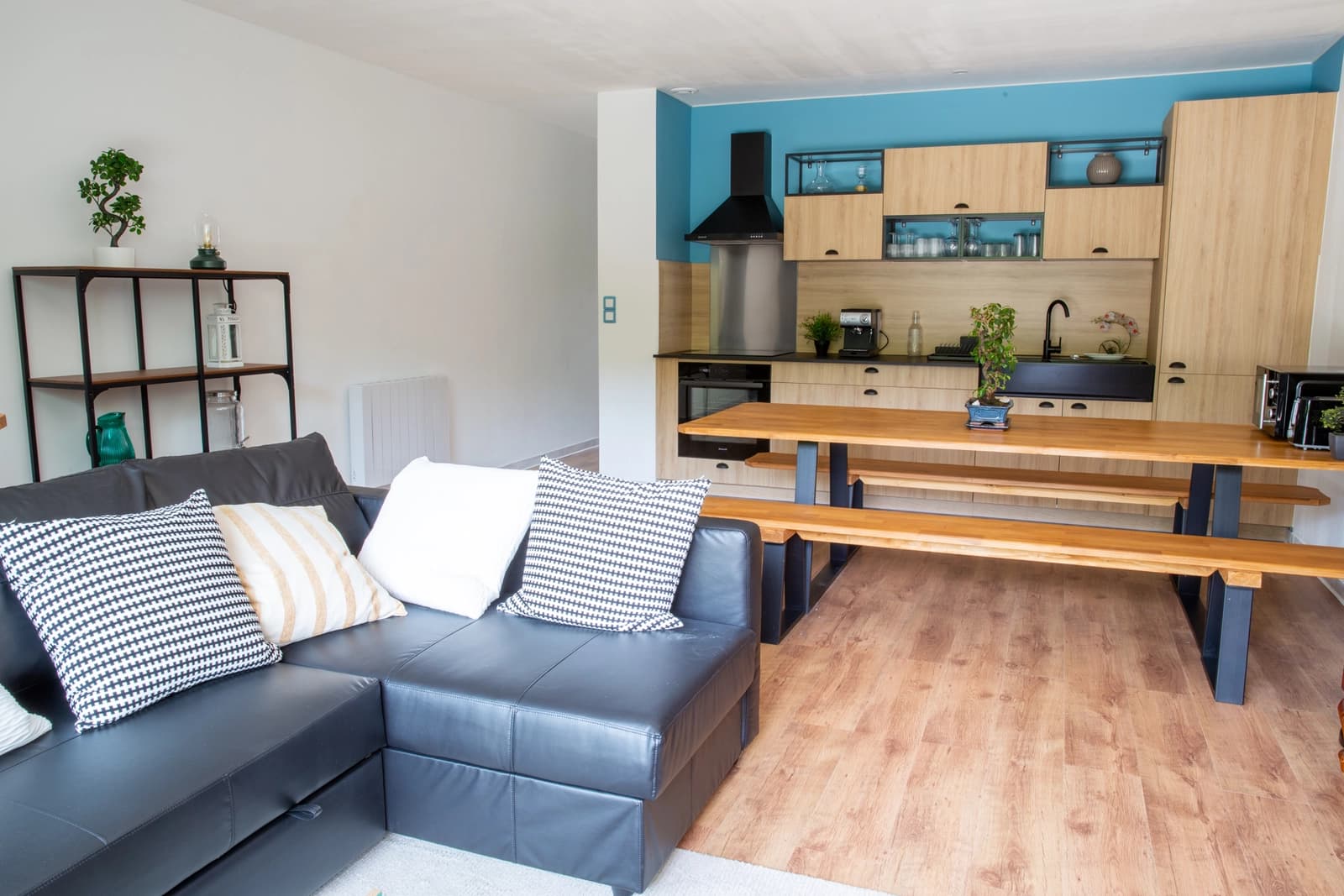 Living room in Apartment with terrace - bassin d'arcachon - 1