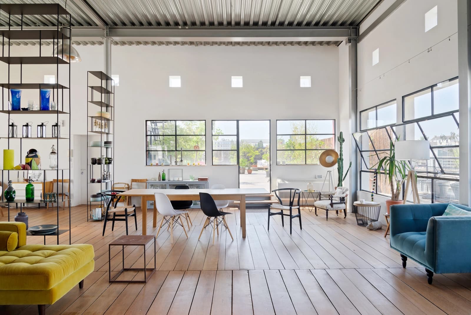 Salle de réunion dans Loft spacieux avec un grand rooftop et vue imprenable - 1