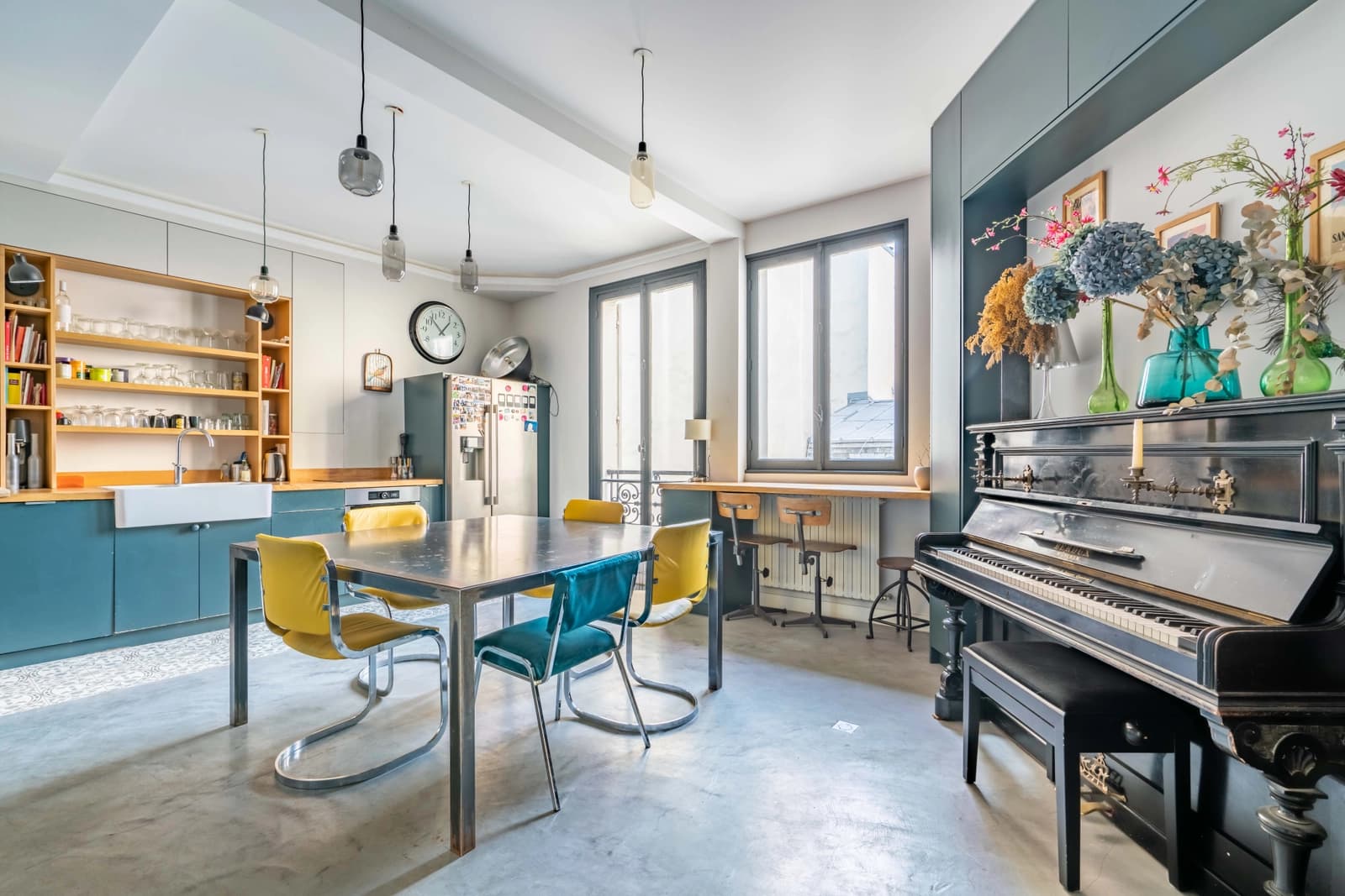 Cuisine dans Cuisine conviviale et musicale avec son piano à demeure - 1