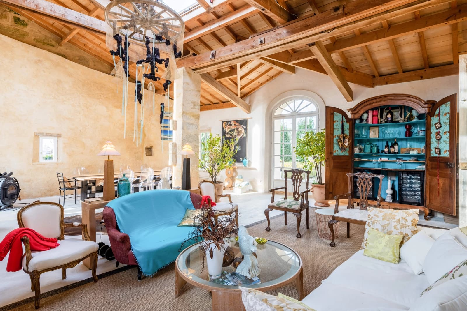Salle de réunion dans Oasis de tranquillité au sein des vignes verdoyantes - 1